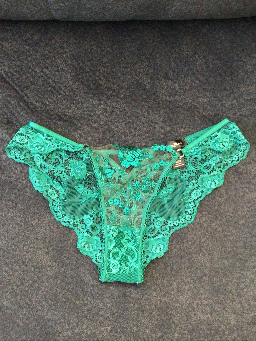 Honey Birdette XS Whitney Emerald Panty